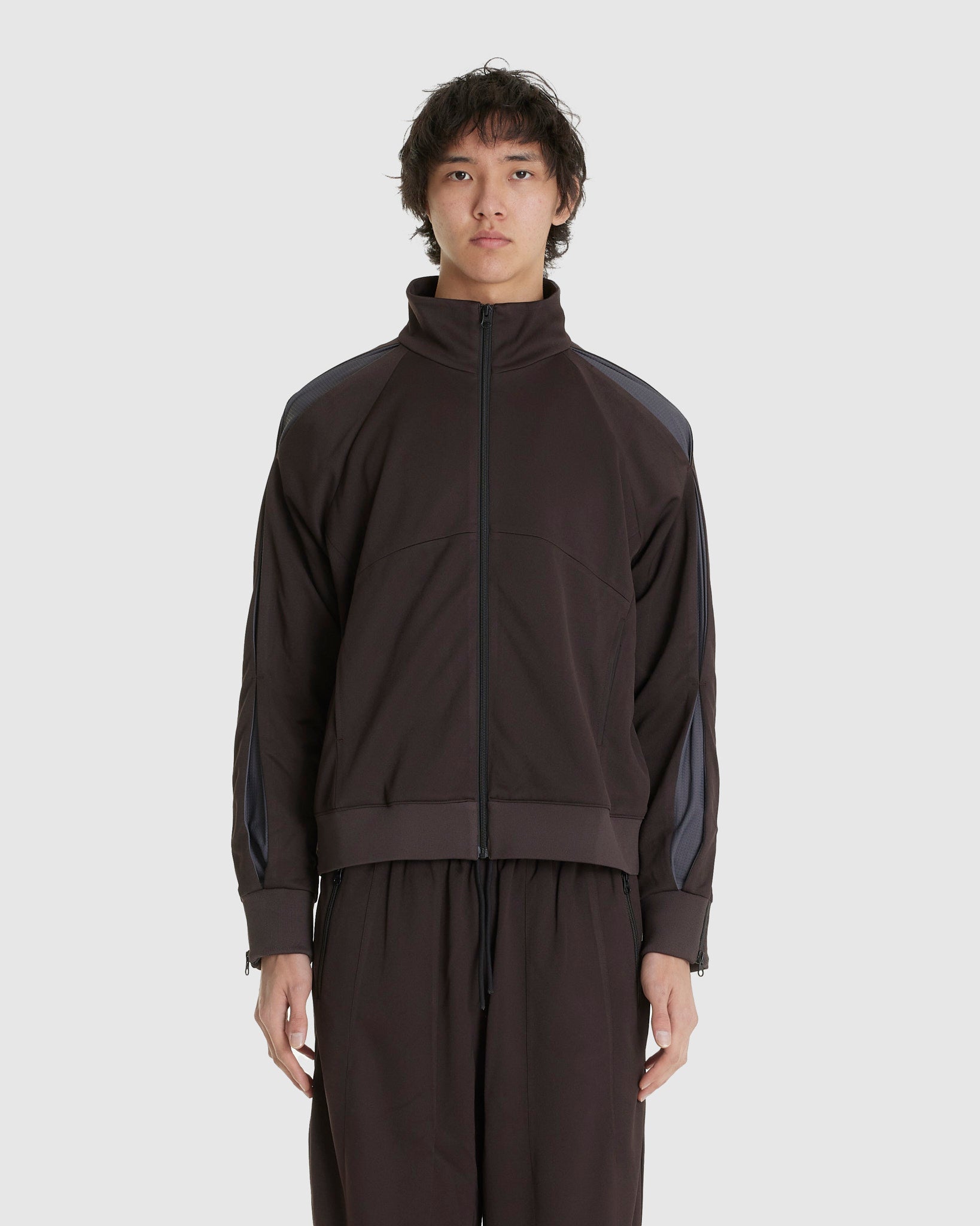 FFFPOSTALSERVICE Enigma Tracksuit Brown – Chinatown Country Club