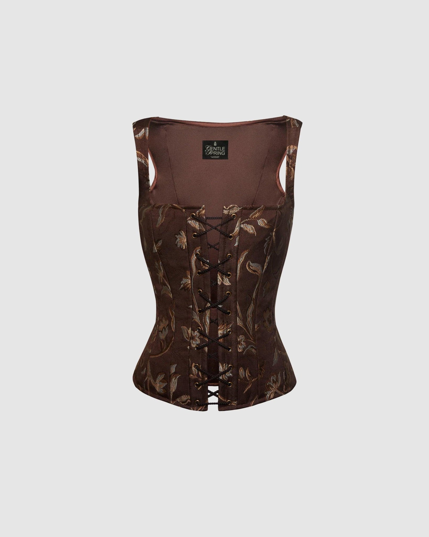 The Corset in Satin Brocade - {{ collection.title }} - Chinatown Country Club 