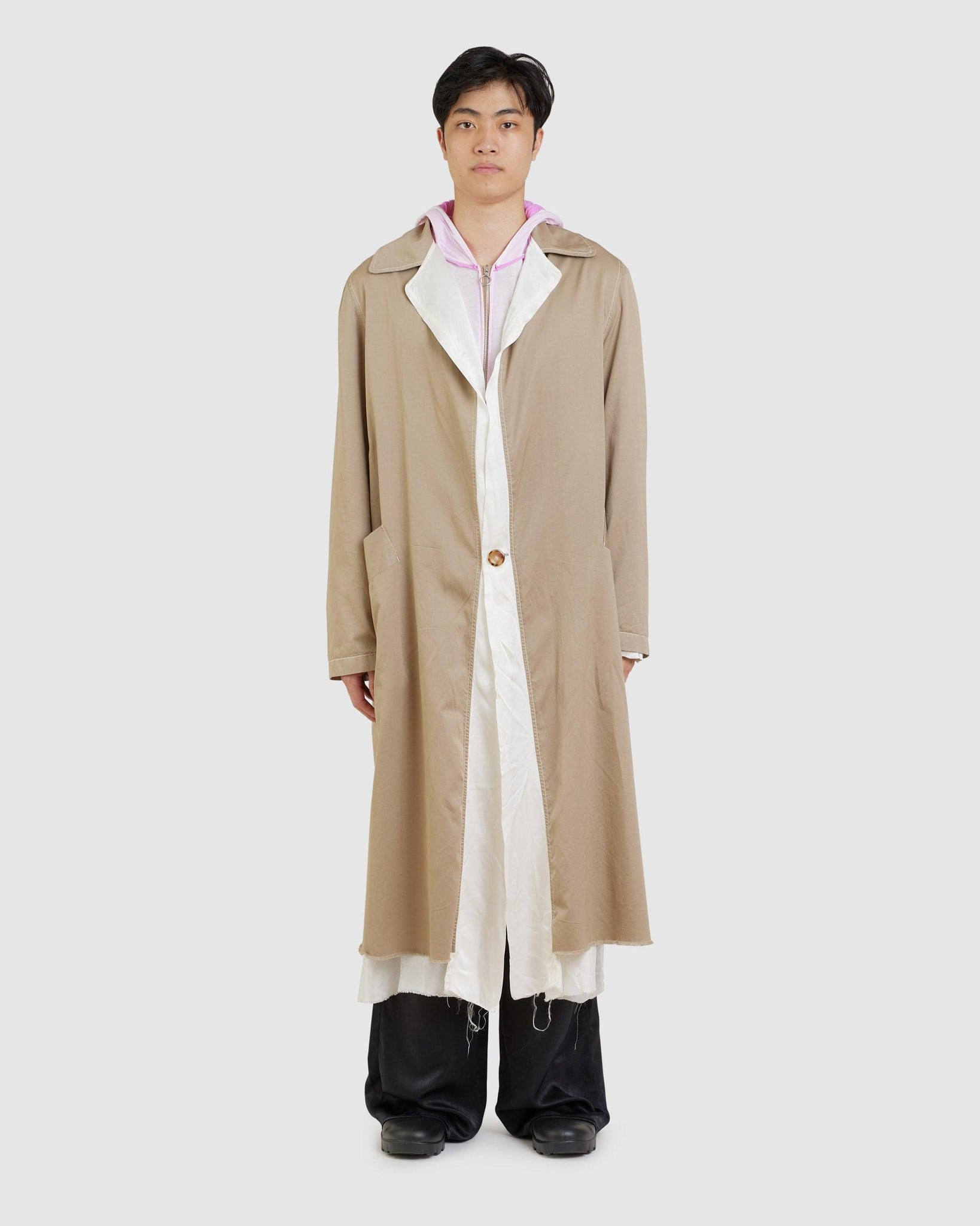 Throw-On Piece Dyed Duster Coat - {{ collection.title }} - Chinatown Country Club 