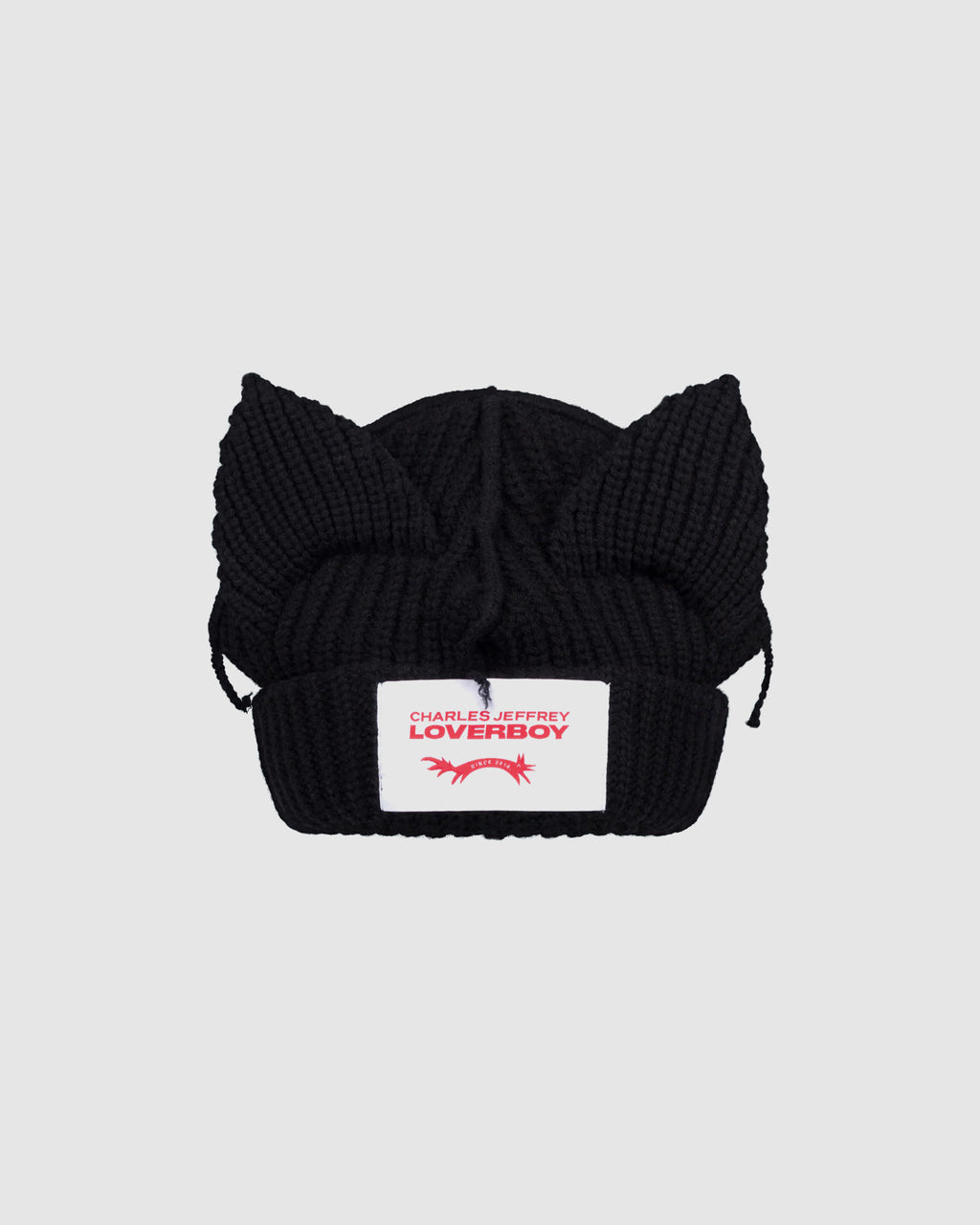 Chunky Ears Beanie Black