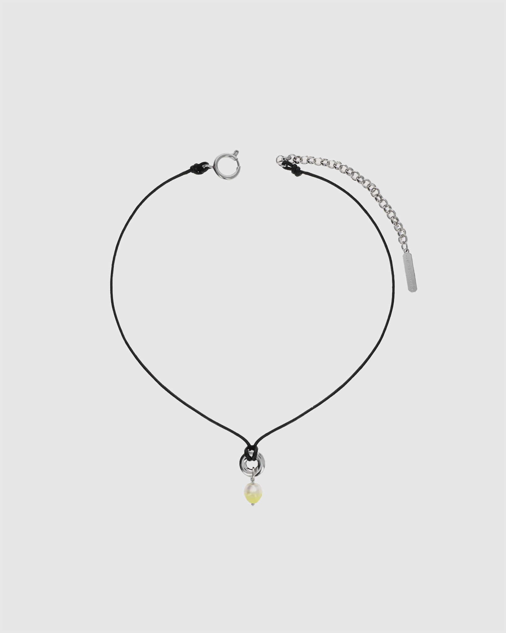 Ethan Pearl Choker Yellow