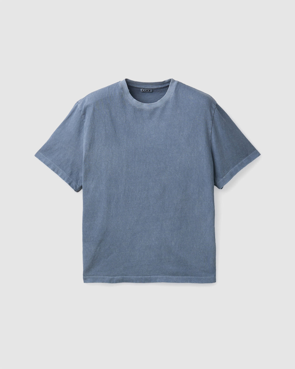 Damaged Colour Dyed Crop T-Shirt