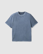 Damaged Colour Dyed Crop T-Shirt