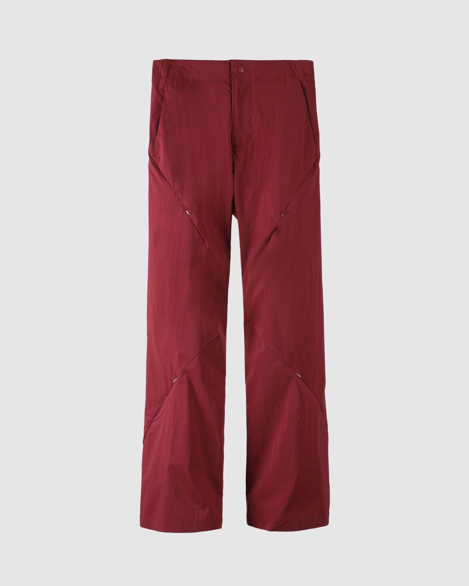 5.0+ Technical Pants Right Burgundy (W) - {{ collection.title }} - Chinatown Country Club 