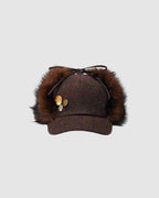 Faux Fur Earflap Cap