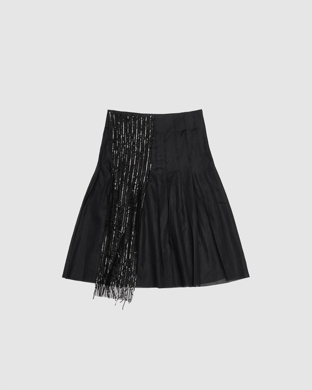 Dripping Pleat Around Skirt