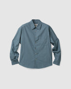 Micro Ombre Check Shirt Navy