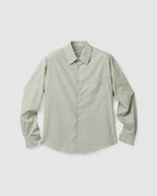 Micro Ombre Check Shirt Pale Green