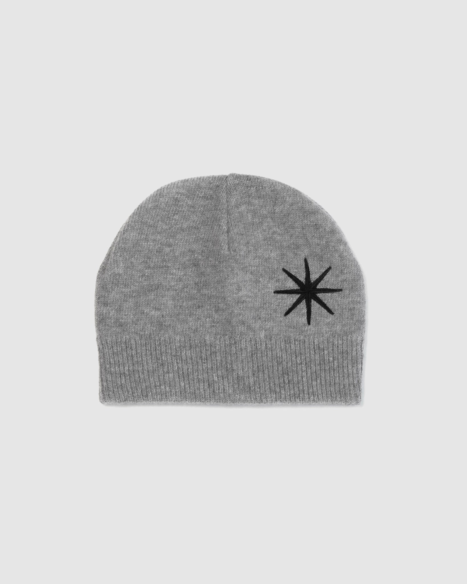 Lambswool Toque Beanie Grey