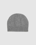 Lambswool Toque Beanie Grey