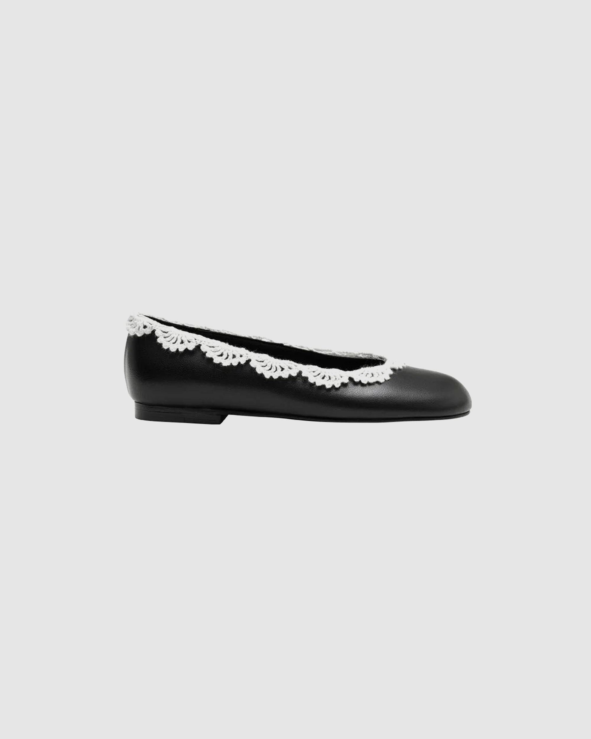 Crochet Laced Flats