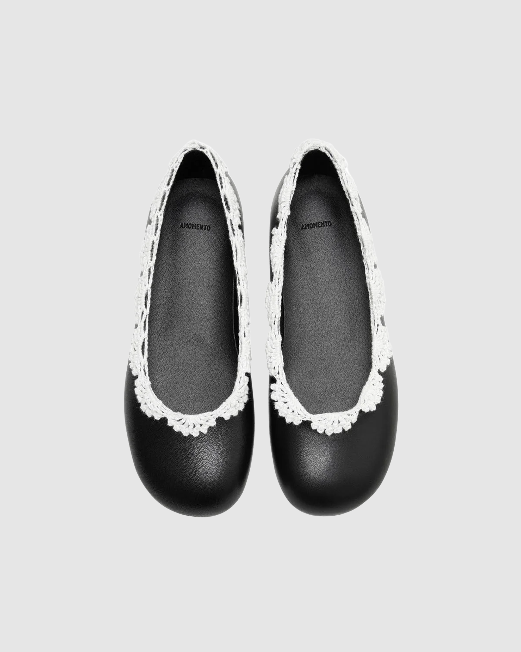 Crochet Laced Flats