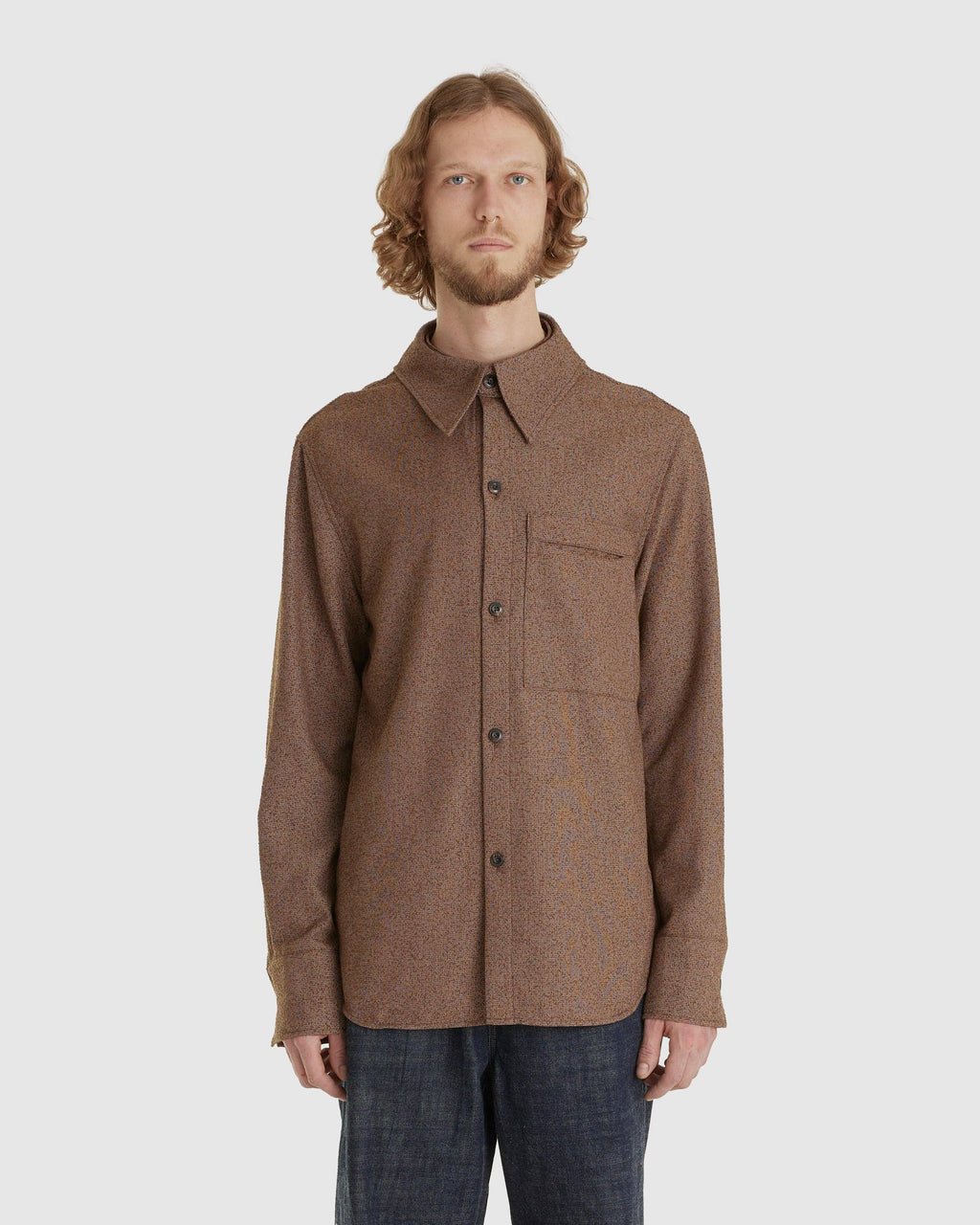 Vintage Kerchief Collar Shirt