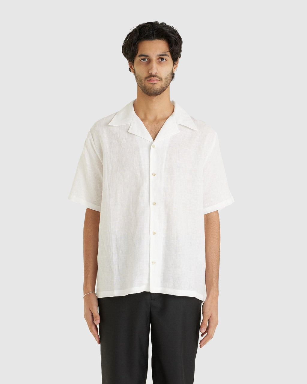 Dalian Shirt Feather White