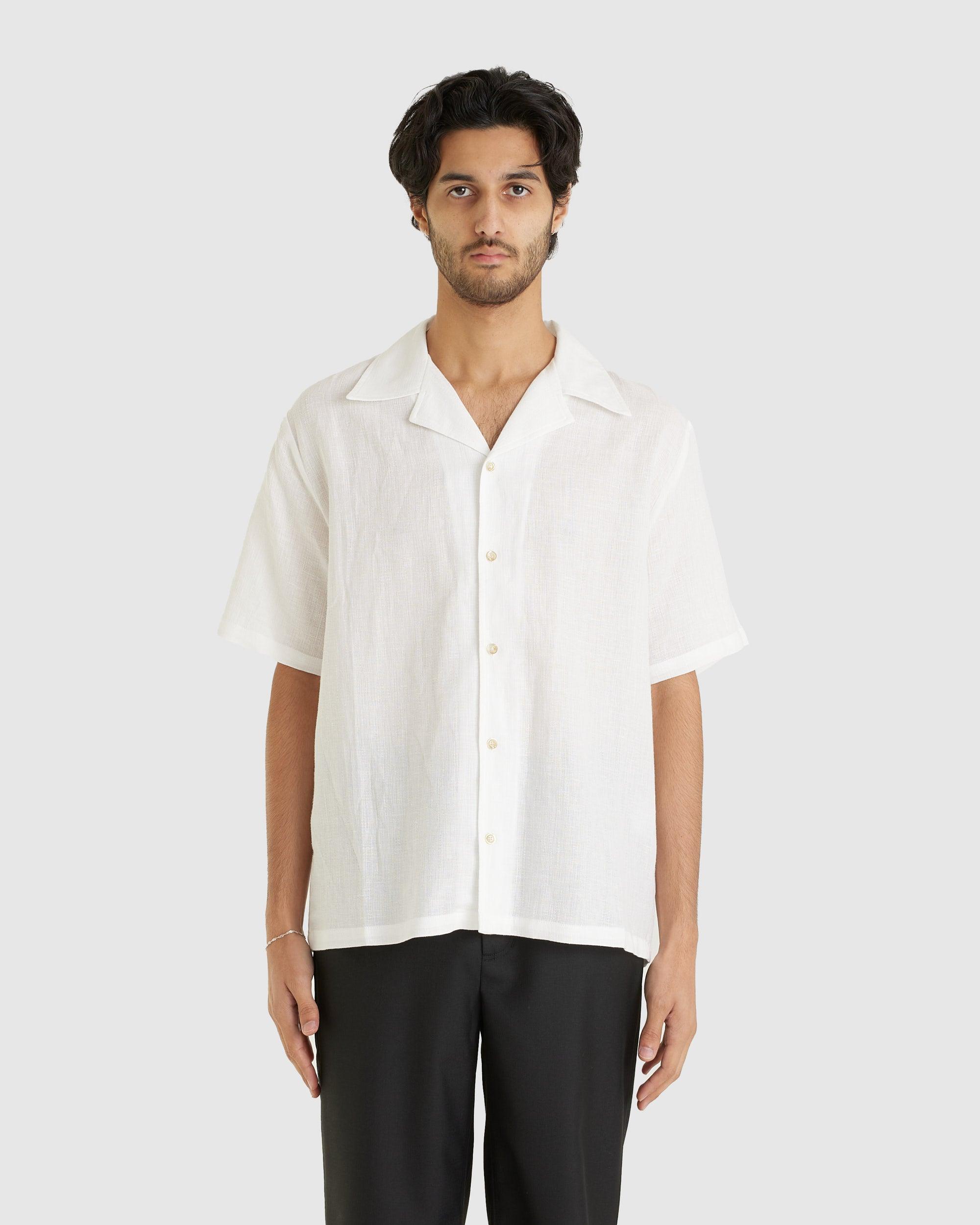 Dalian Shirt Feather White