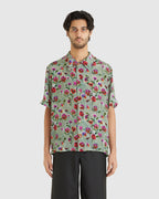 Noam Shirt Blurred Flowers