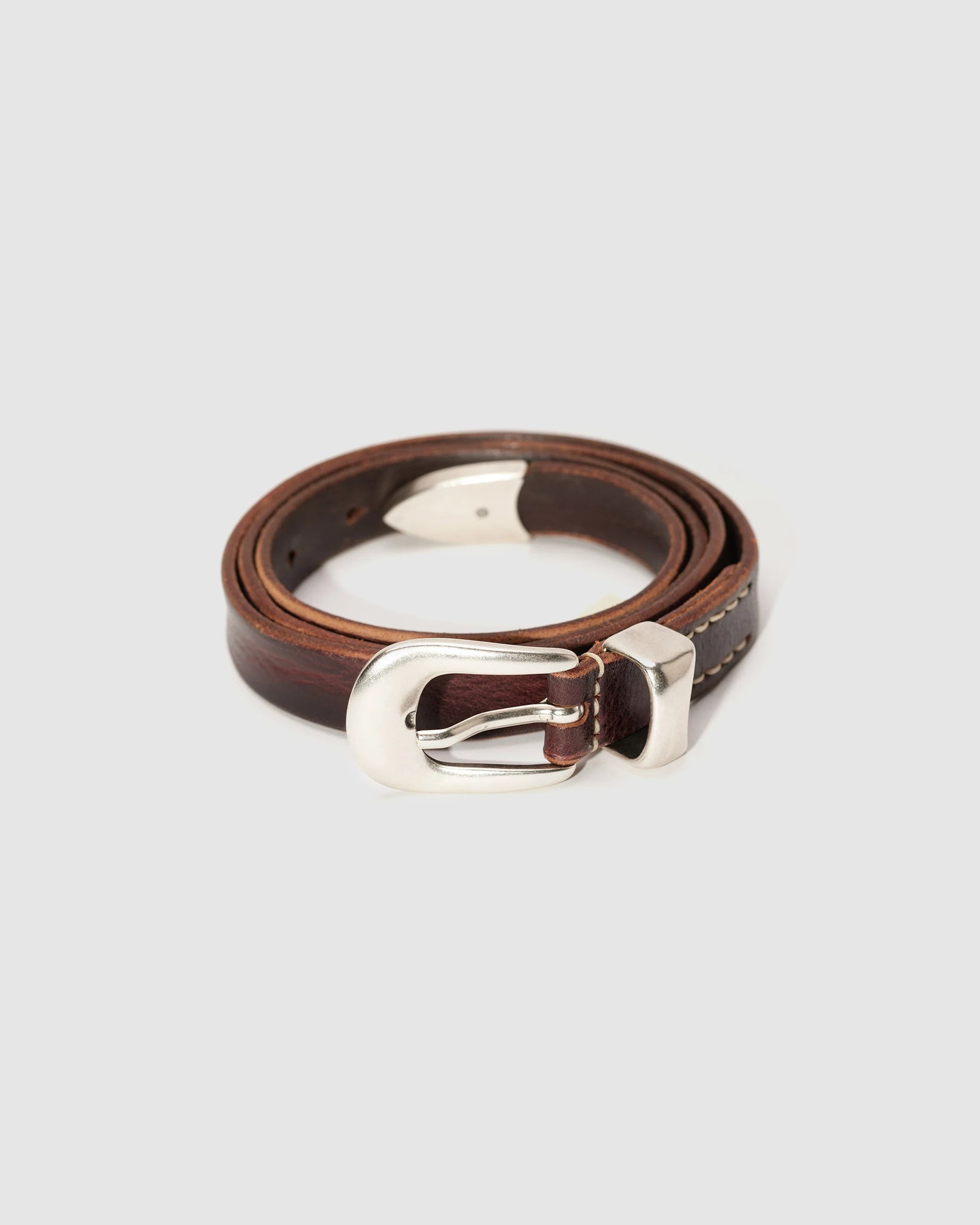OUR LEGACY Brown Leather 2cm Belt – Chinatown Country Club