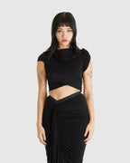 Sienna Top Jersey Black