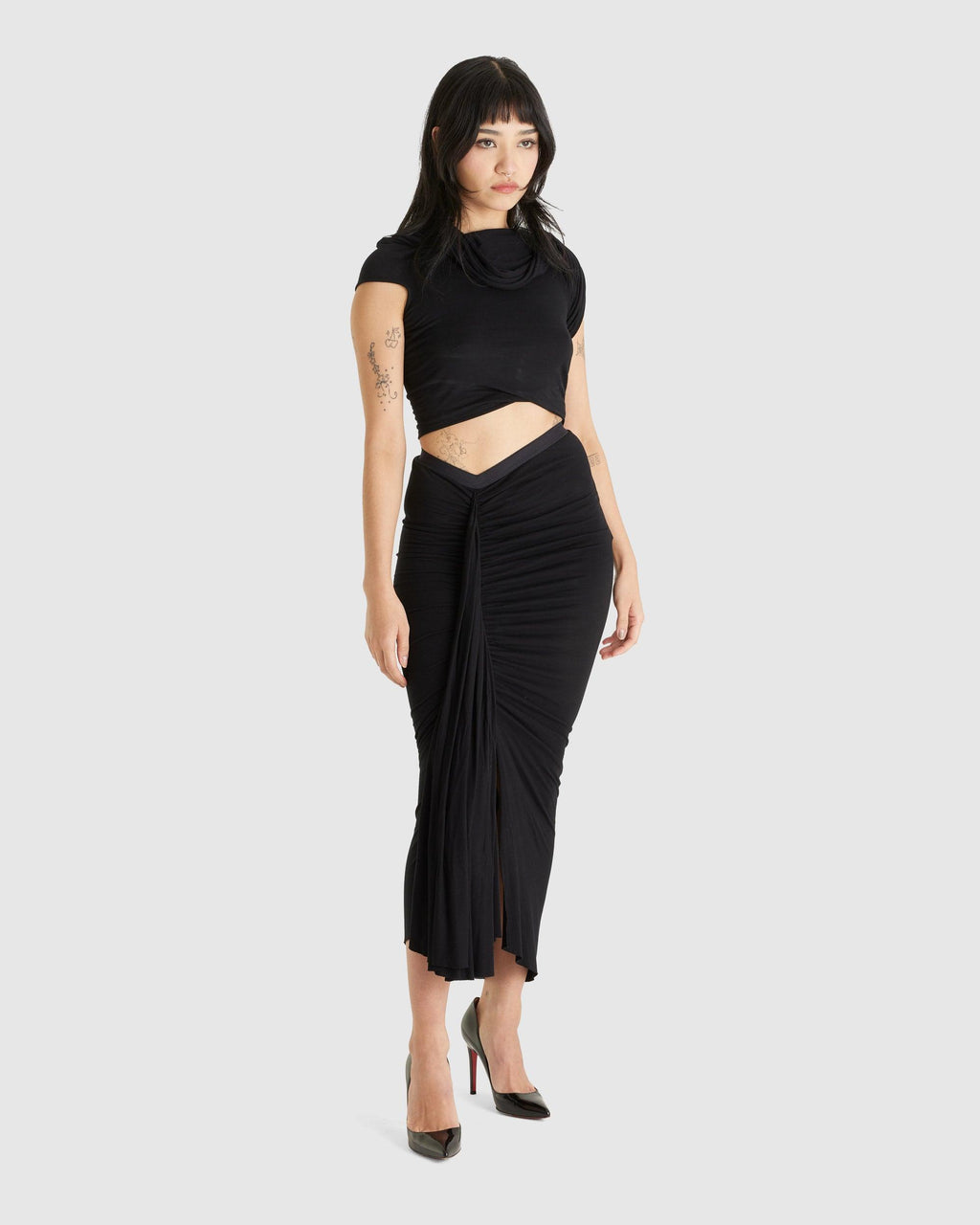 Sienna Top Jersey Black