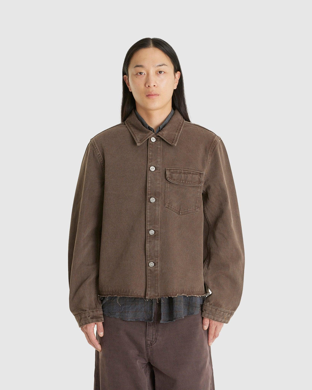 Cut Rebirth Jacket Choco Overdye