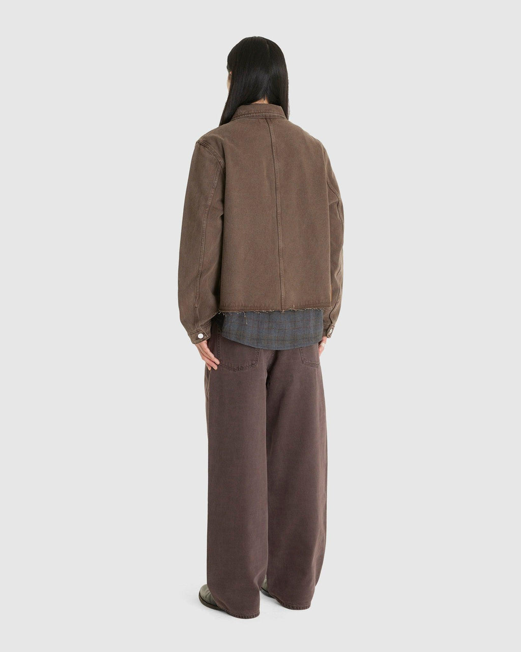 Cut Rebirth Jacket Choco Overdye