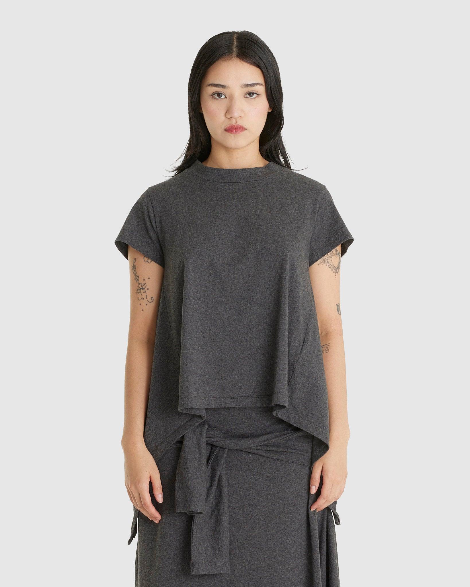 Life Vest T-Shirt Dark Grey Melange