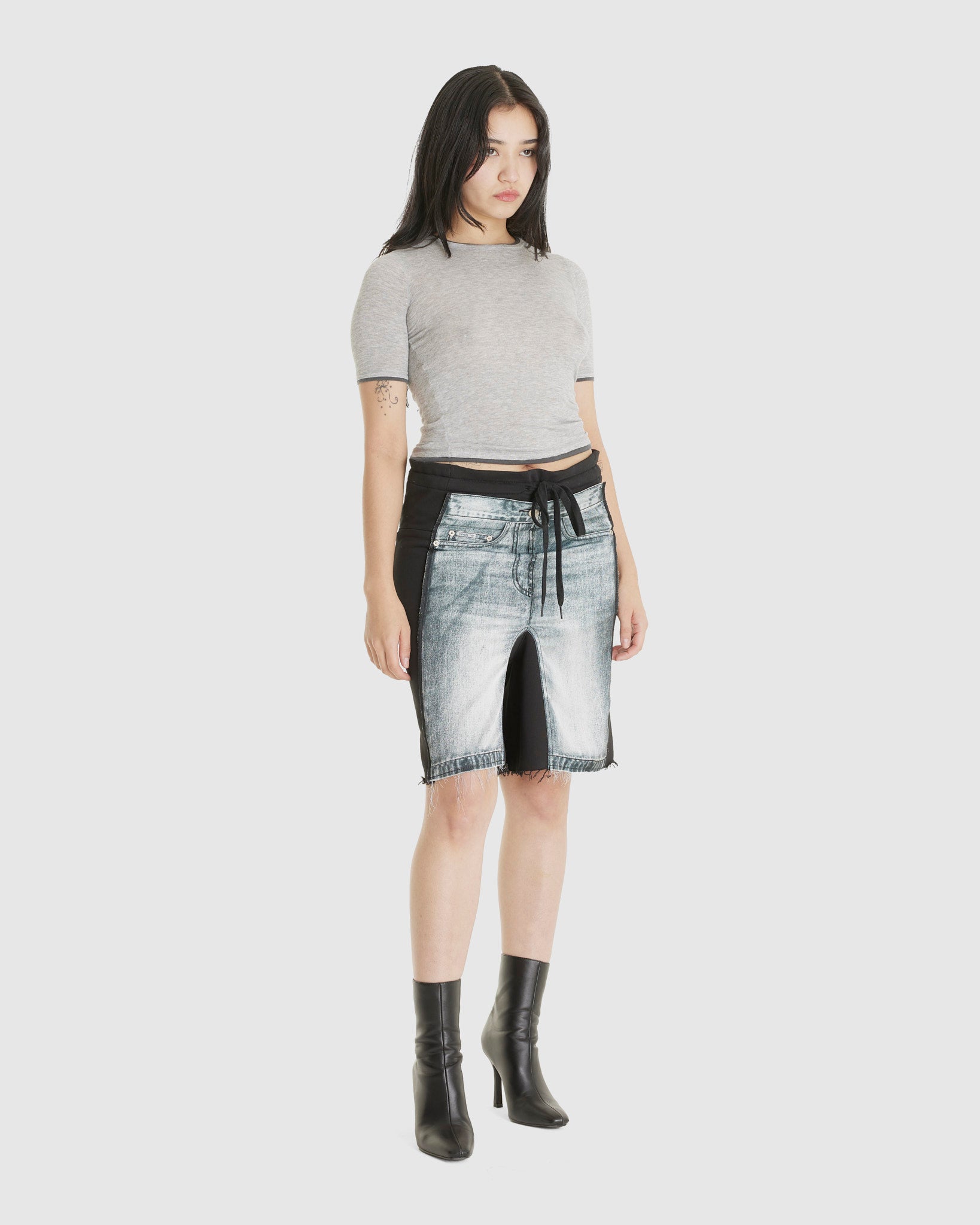 Jean Effect Jersey Shorts