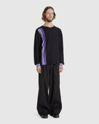 Navin Wide Trouser Black Sable