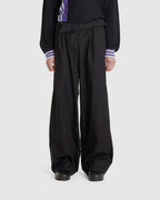 Navin Wide Trouser Black Sable