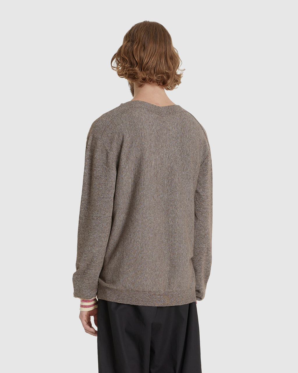 Ostro Jumper Brown Melange