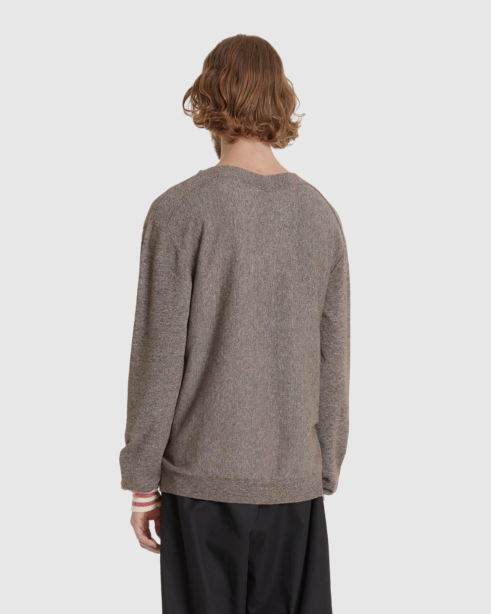Ostro Jumper Brown Melange