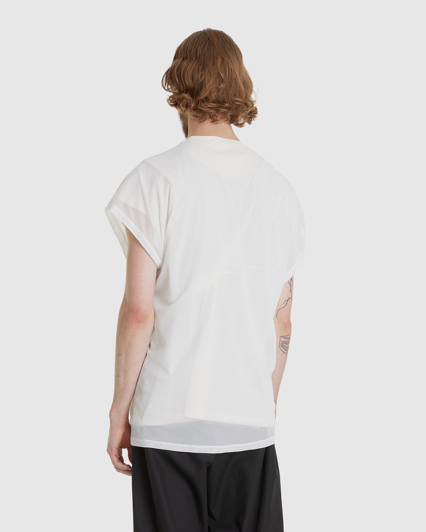 Inex Mesh Sleeveless Top