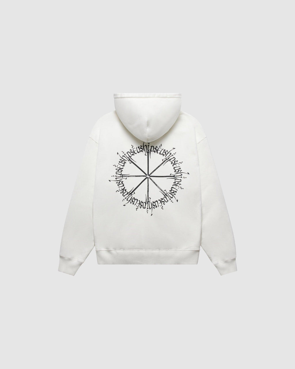 Sermon Zip Hoodie White