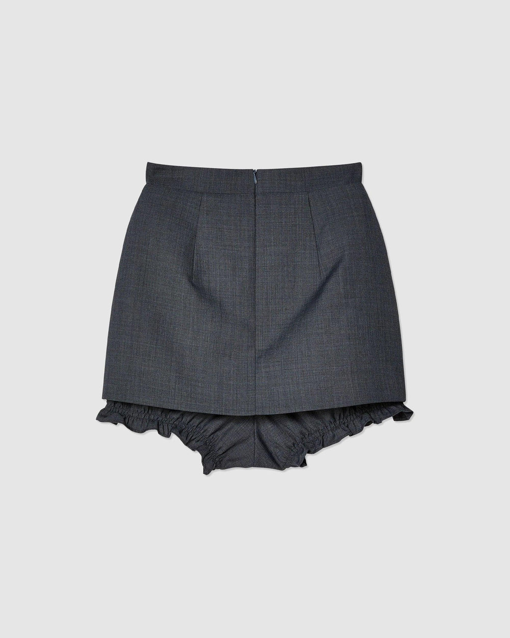 Double Layered Skirt Grey