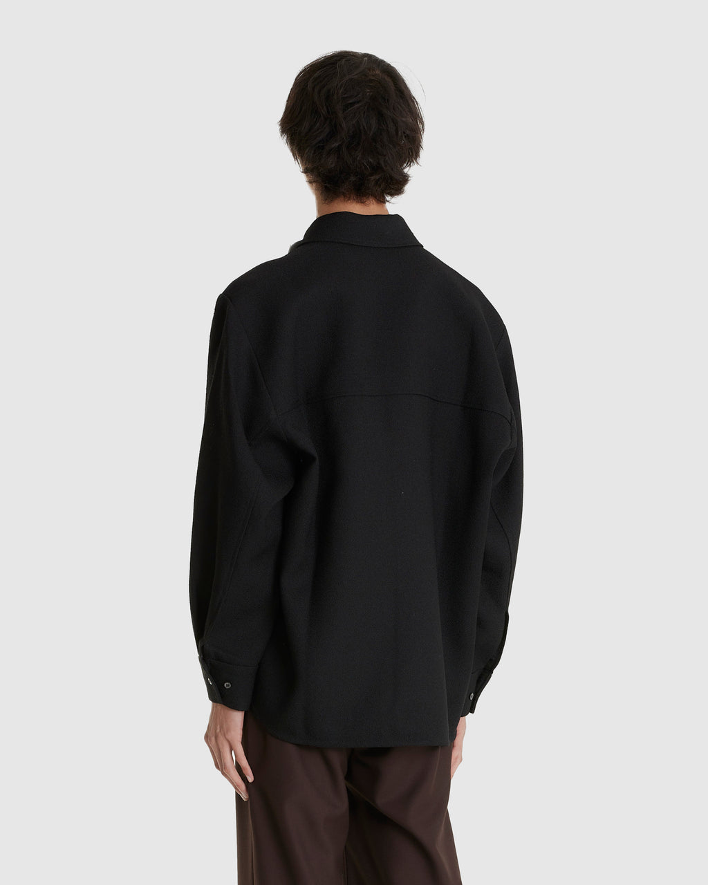 Wes Shirt Structured Coal