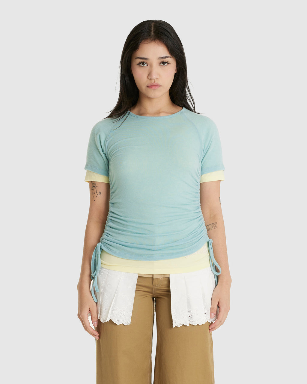 Cindy String Layered T-Shirt