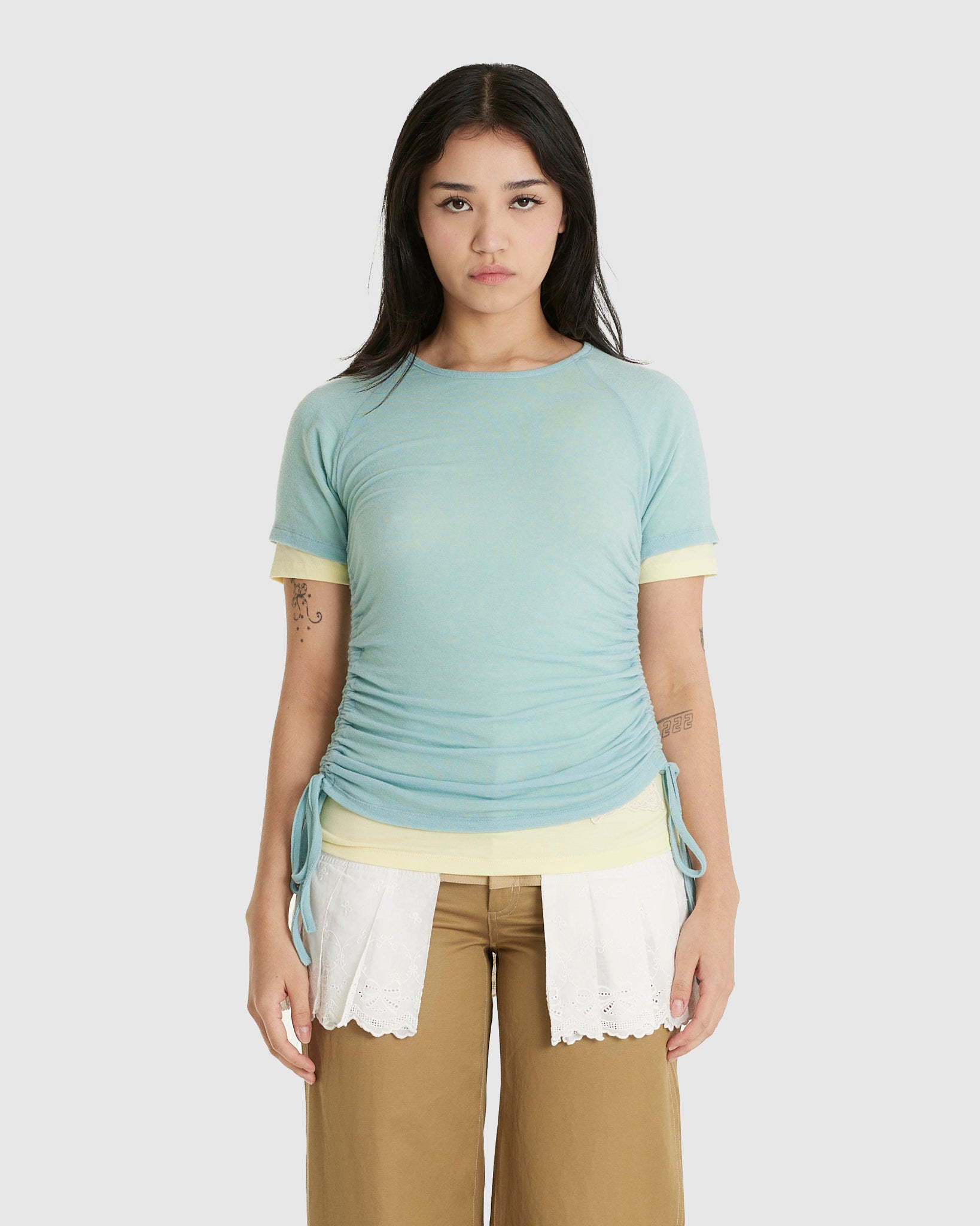 Cindy String Layered T-Shirt