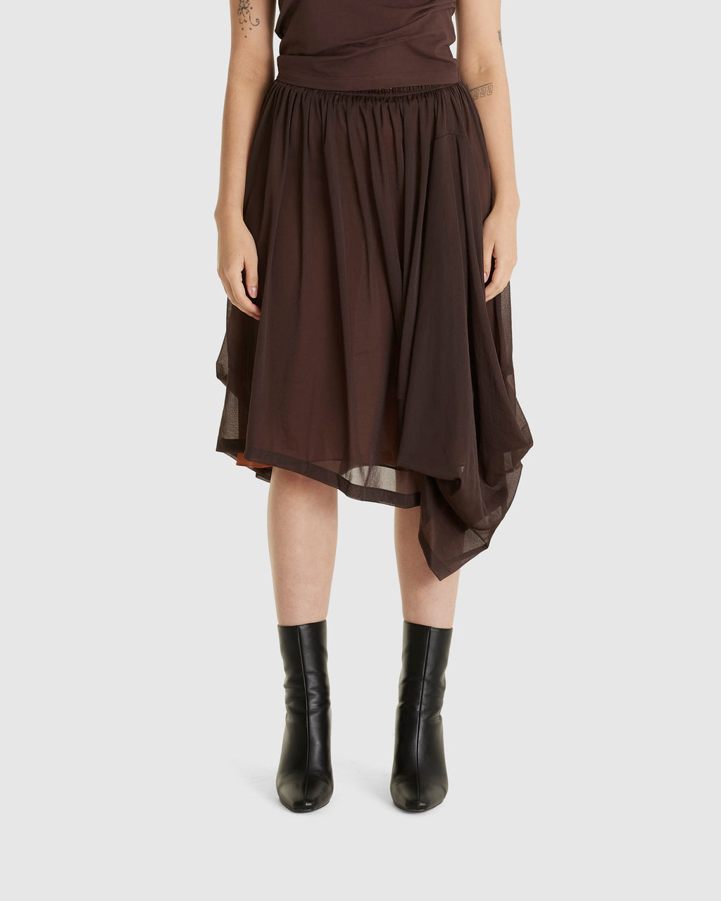 Double Layered Volume Skirt