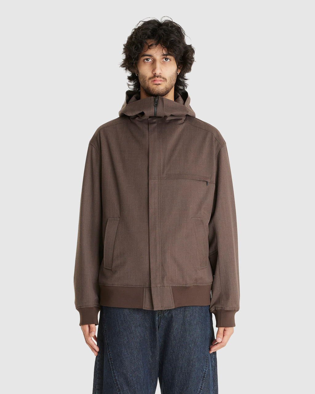 Hooded Zip-Up Jacket