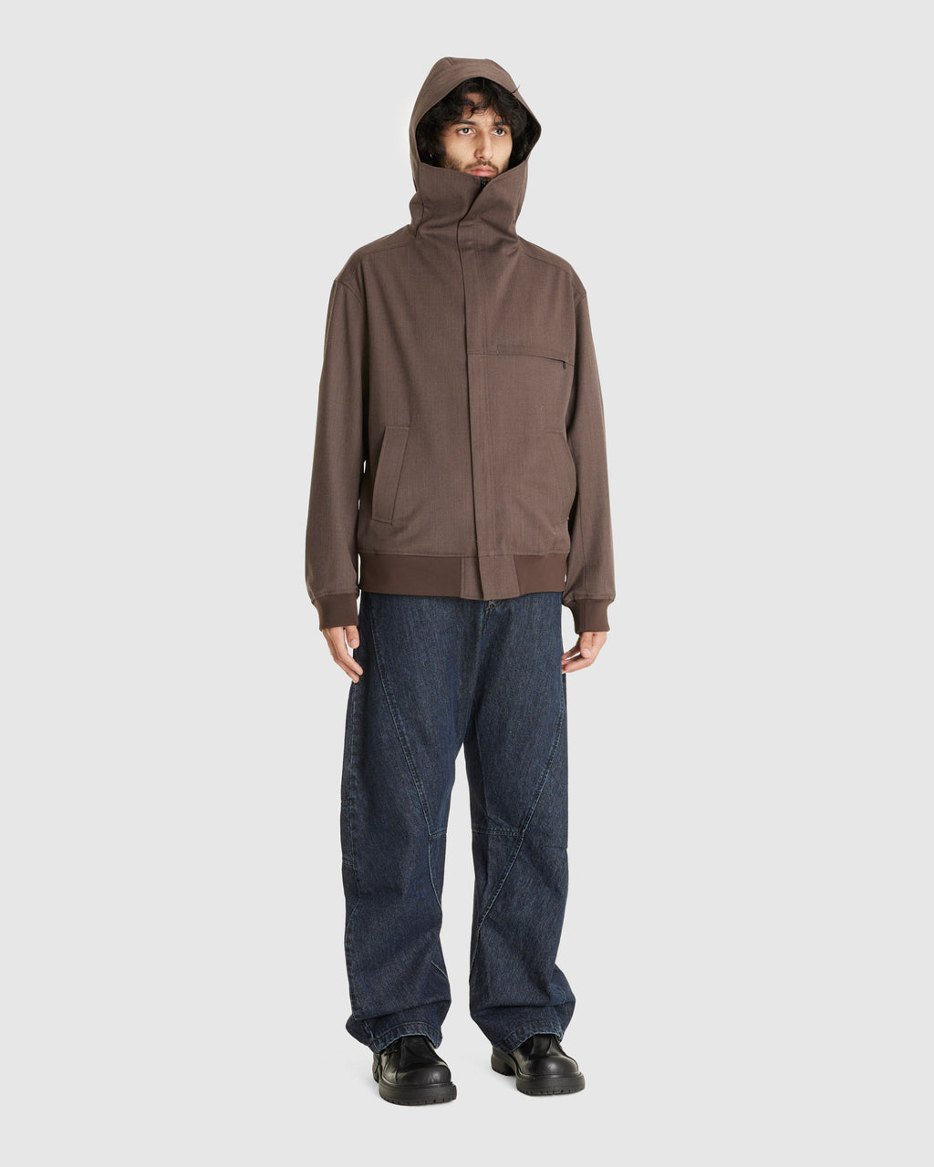 Hooded Zip-Up Jacket