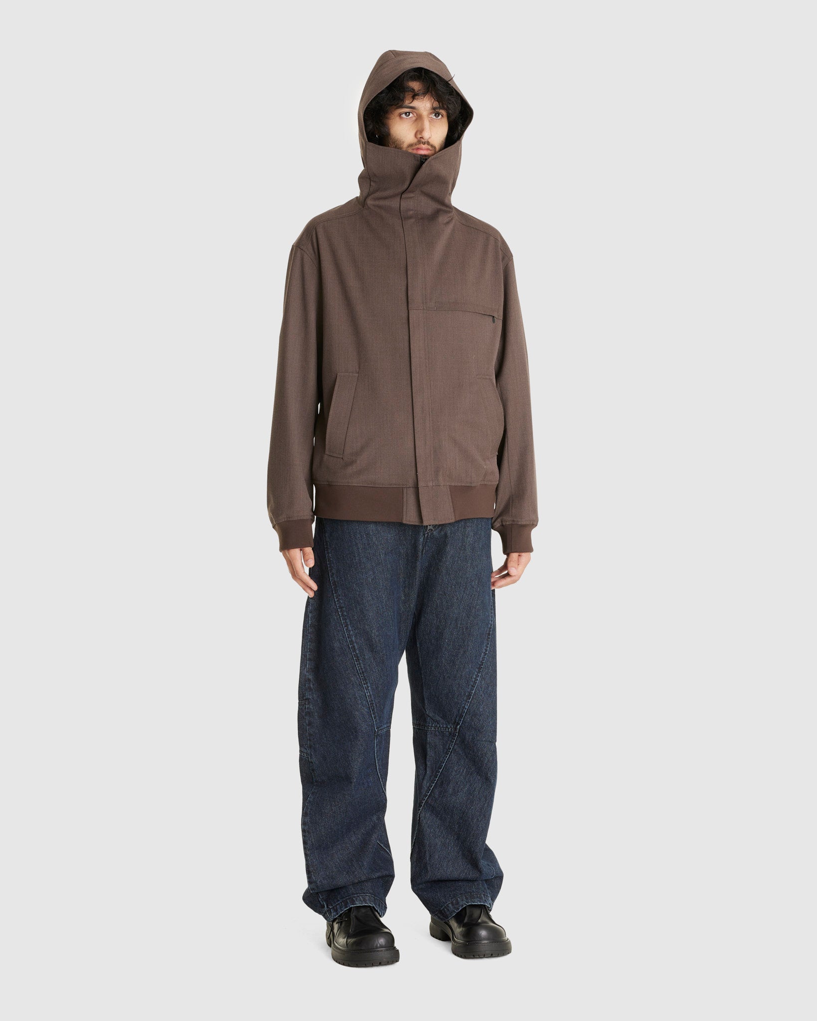 Hooded Zip-Up Jacket