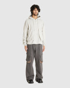 Sun-bleached Draped Pocket Sweatpants