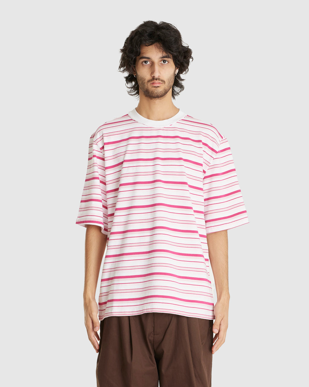Big Tee Pink Stripes