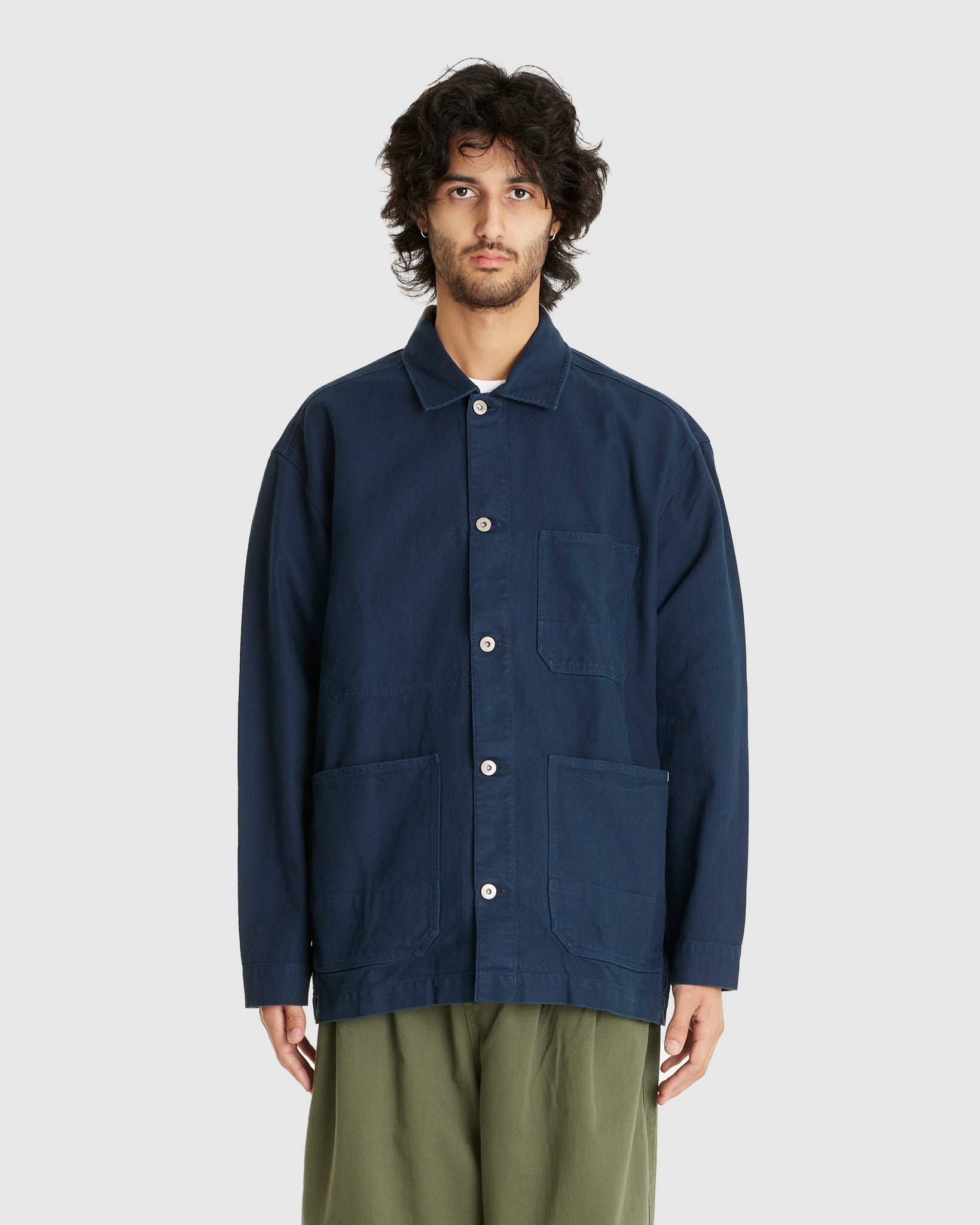 Ezra Jacket Neptune Blue