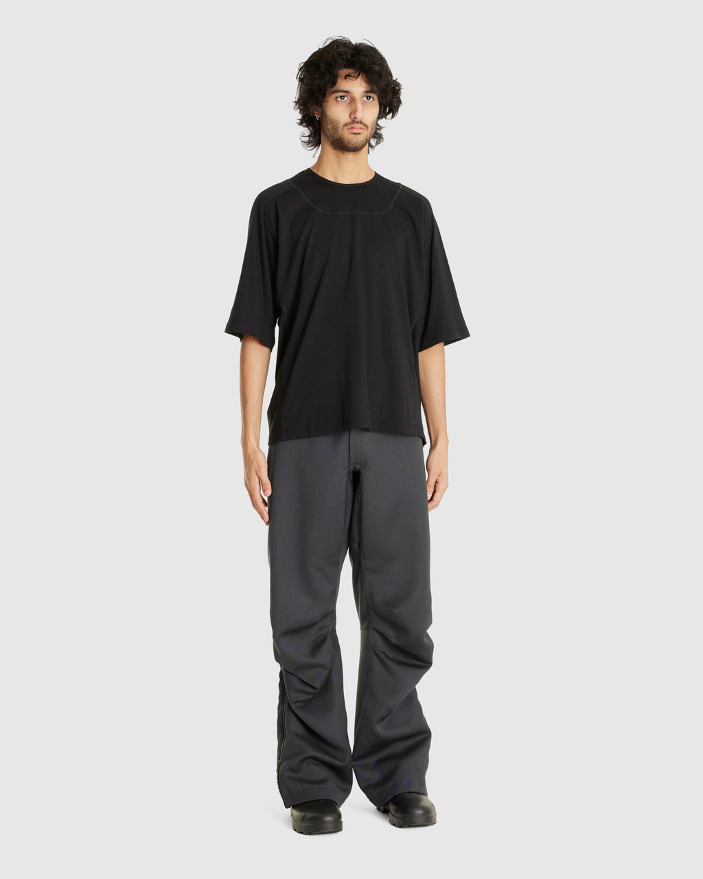 Light Interlock Short Sleeve Top