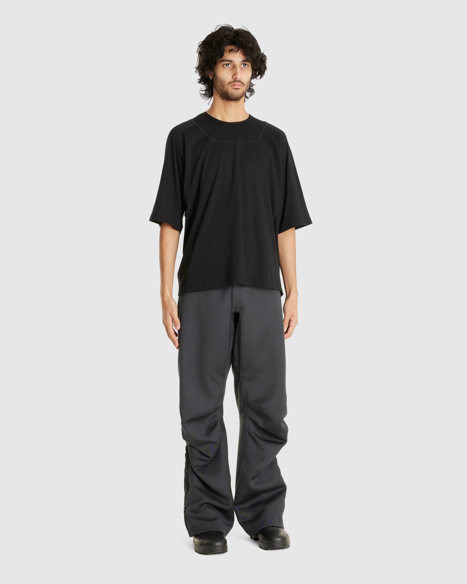 Light Interlock Short Sleeve Top