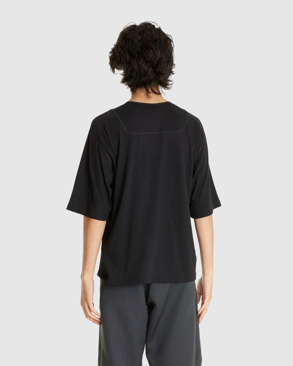 Light Interlock Short Sleeve Top