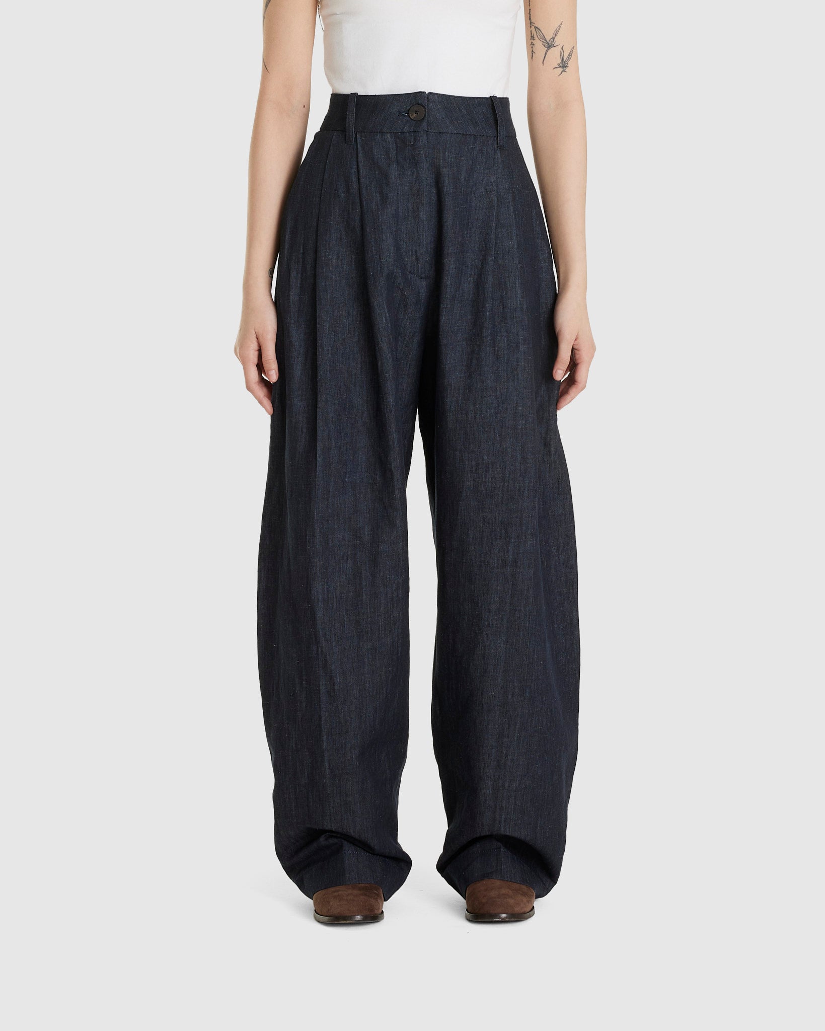 Double Pleat Front Pant