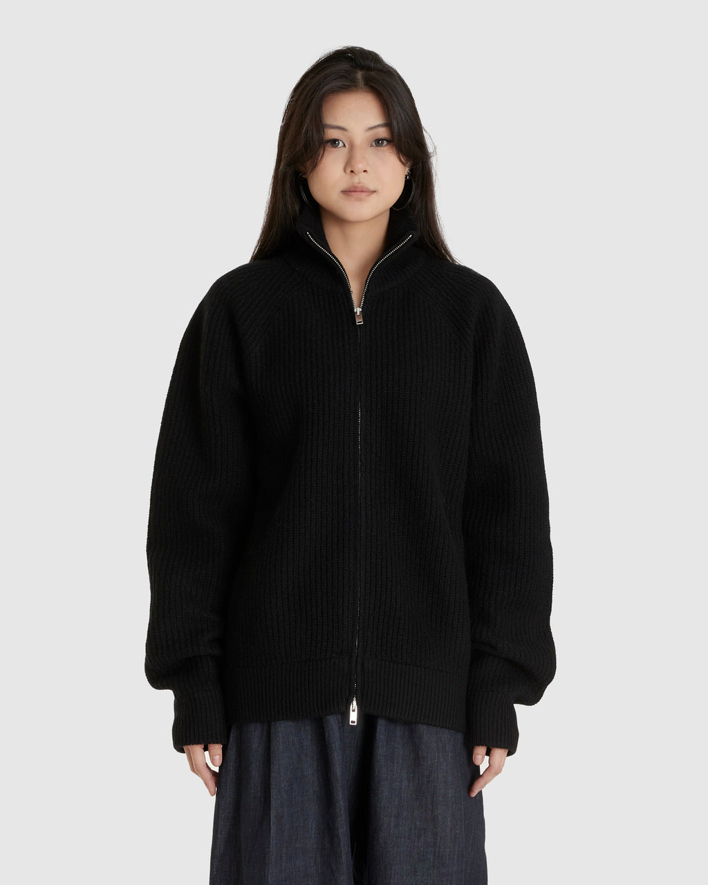Rufus Cardigan Black (W)
