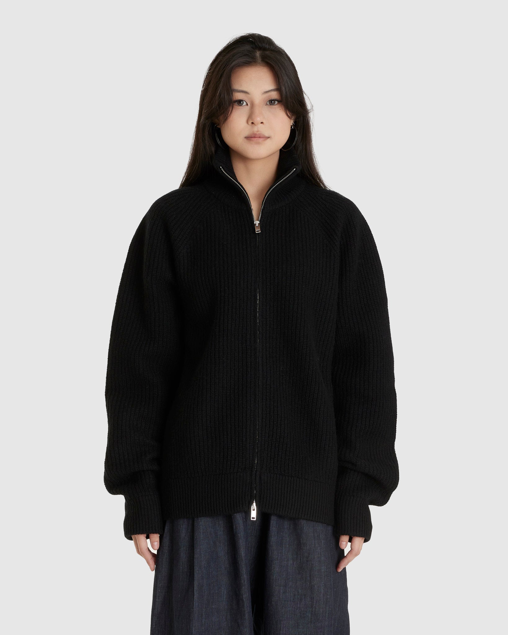 Rufus Cardigan Black (W)